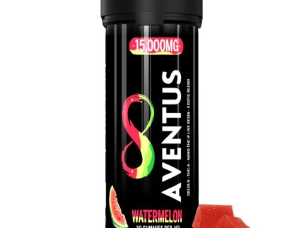 Aventus8 Exotic Blend Gummies – Watermelon (15000mg, 30ct Jar)