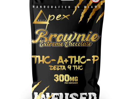 Brownie Extreme Chocolate THC-A + THC-P & Delta 9 THC 300mg