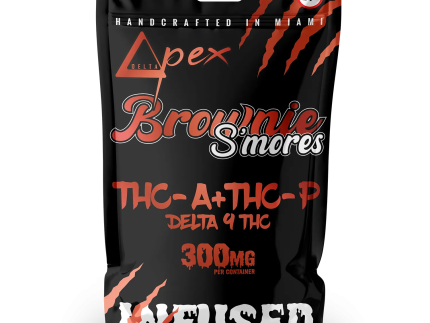 Brownie S’mores Chocolate THC-A + THC-P & Delta 9 THC 300mg