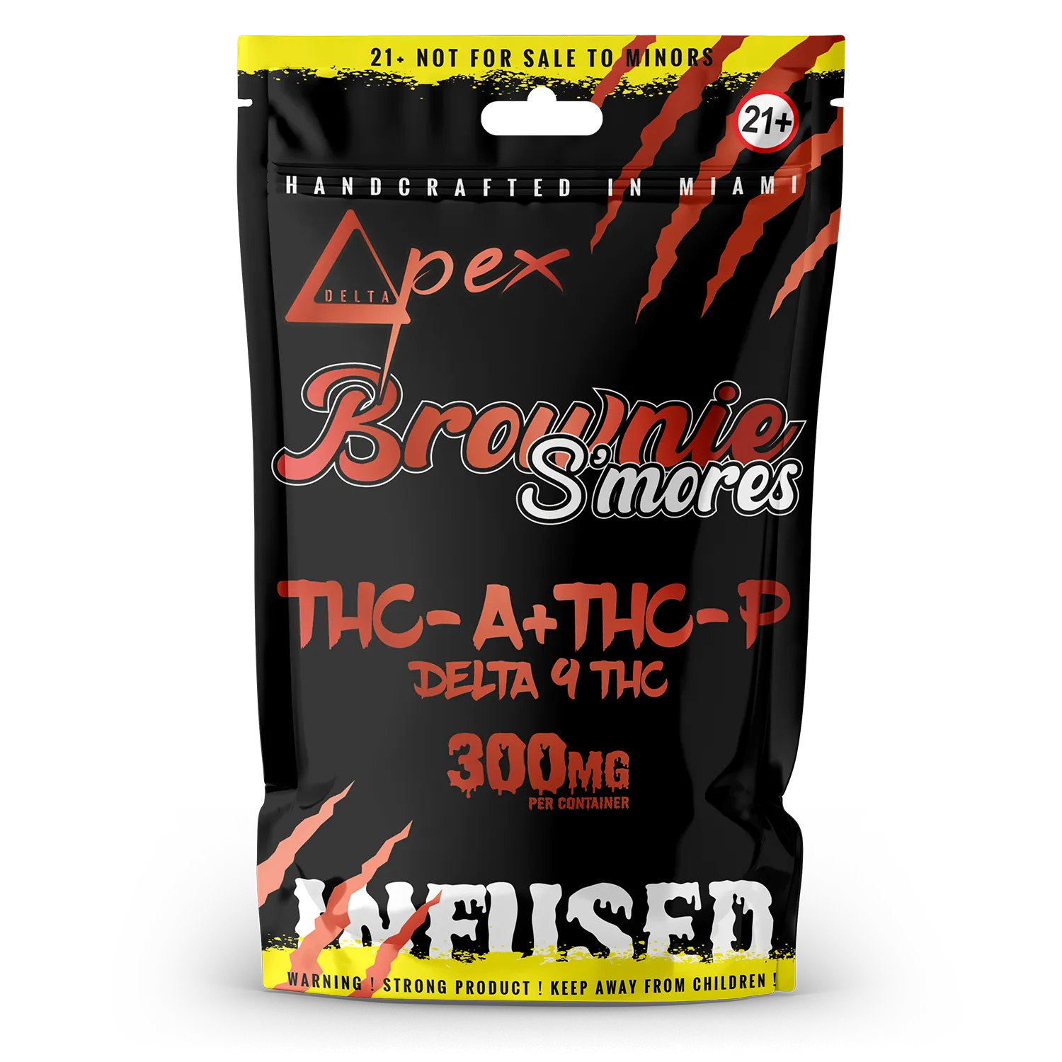 Brownie S’mores Chocolate THC-A + THC-P & Delta 9 THC 300mg