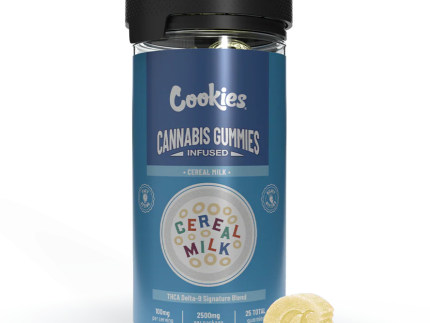 Cookies THCA Delta 9 Signature Blend Gummies 2500MG - Cereal Milk