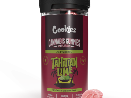 Cookies THCA Delta 9 Signature Blend Gummies 2500MG - Tahitian Lime