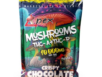 Crispy Chocolate Squares Mushroom THC-A + THC-P 10,000mg
