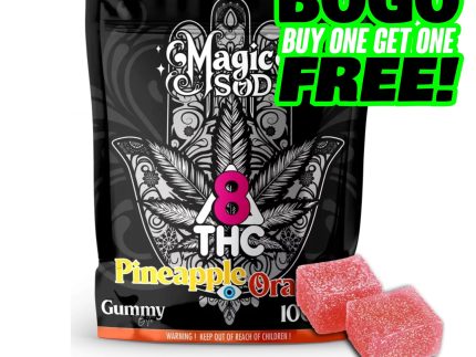 MAGICSOD Pineapple Orange Gummies Delta 8 THC 1000mg