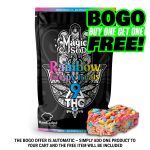 MAGICSOD Rainbow Crispy Treats Delta 9 THC 100mg