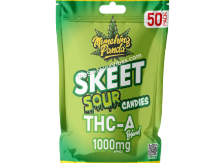 Munching Panda Skeet 1000mg THC-A Candy – Sour