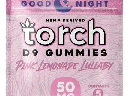 Torch Delta-9 Delta 9 Gummies 50mg - Pink Lemonade Lullaby