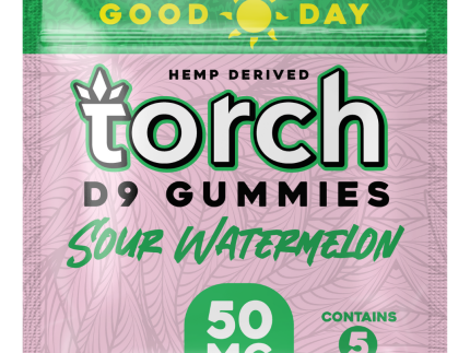 Torch Delta-9 Delta 9 Gummies 50mg - Sour Watermelon