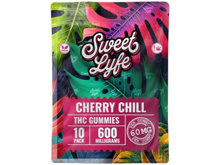 Vegan Gummies 600 MG THC - Bag - Cherry Chill
