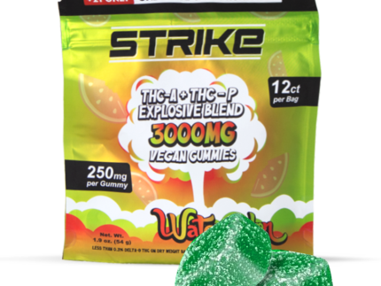 VEGAN GUMMIES STRIKE THC-A + THC-P EXPLOSIVE BLEND WATERMELON